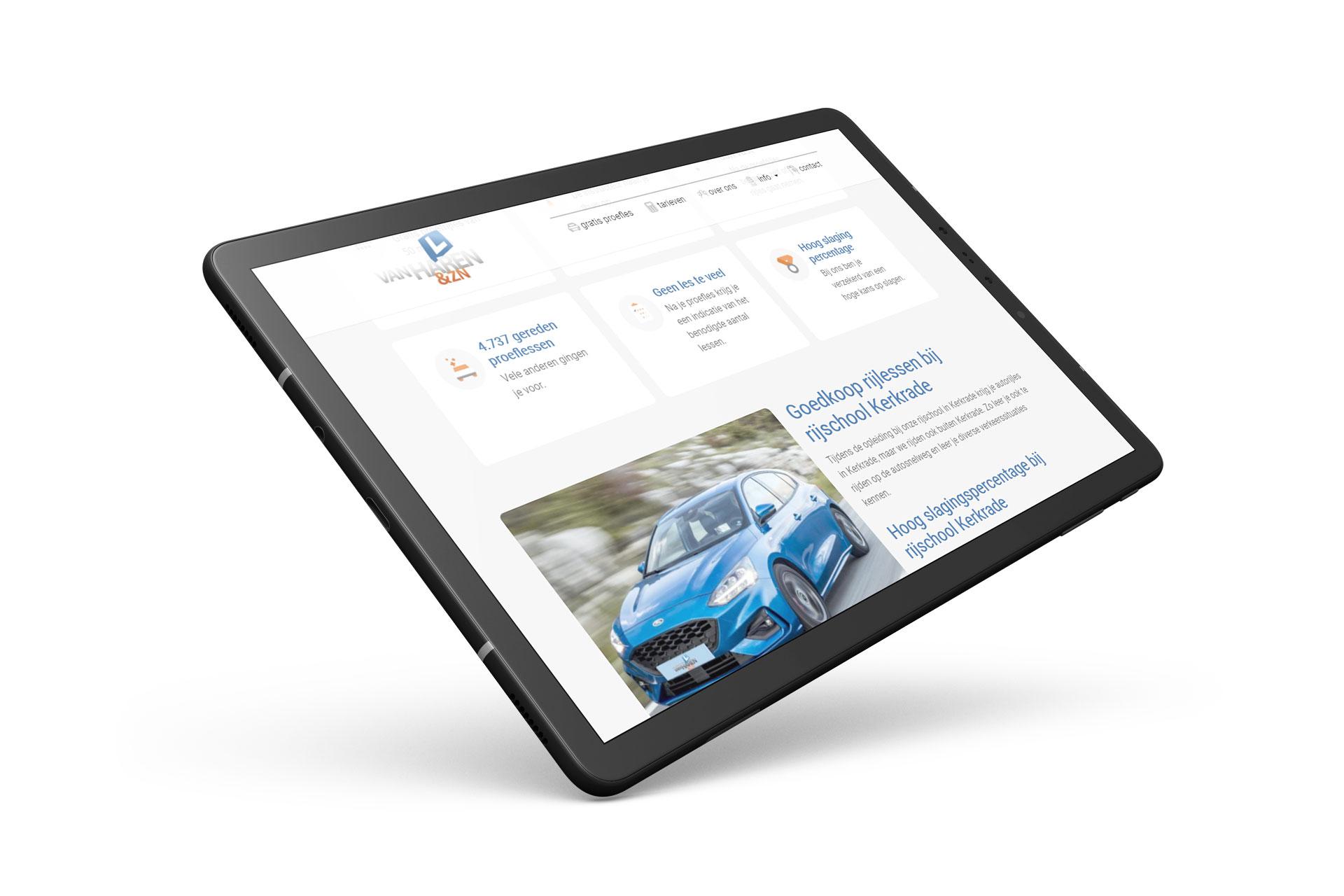 Geoptimaliseerd voor zoekmachines met extra landingspagina`s en SEO teksten.